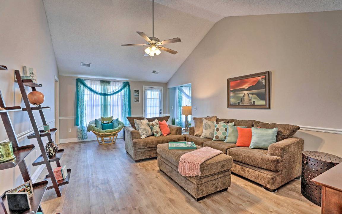 North Charleston House | 121 m² House ∙ 3 bedrooms ∙ 6 guests
