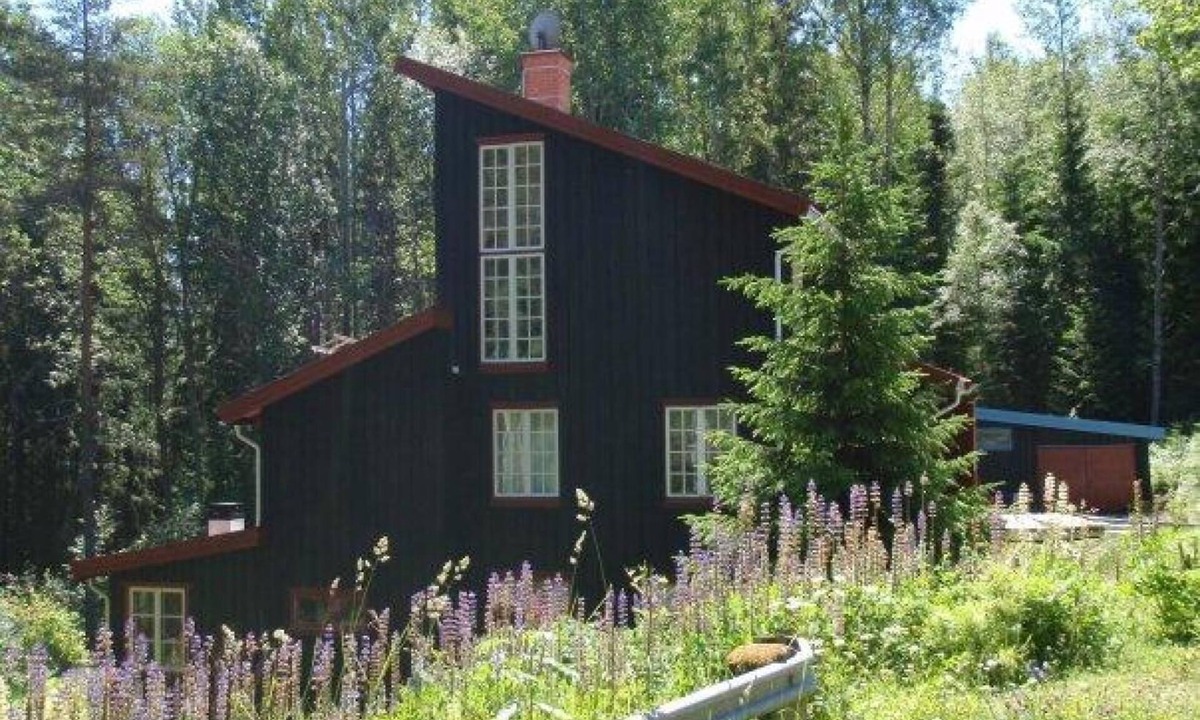 Dals Langed House | Architecturally remarkable holiday home at a forest lake!