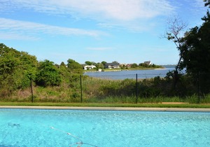 Luxurious Waterfront Retreat in Southampton: Breathtaking Views, Pool, and More!
