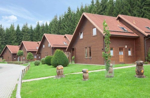 Rotacker Apartment | HAS-49 Log cabin, 4-5 pers., 65sqm - Naturerlebnisdorf Blauvogel (4)