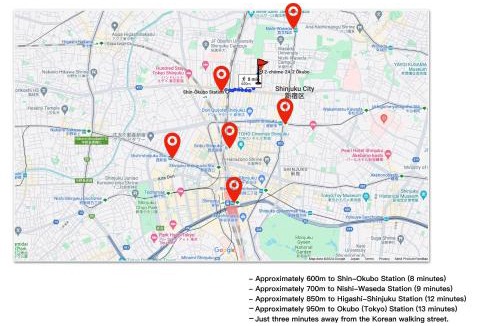 Okubo Apartment | 新大久保から徒歩7分の新築アパート3