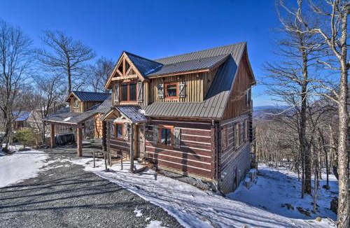 Beech Mountain Apartment | 1 Mi to Beech Mtn Cabin with Fire Pit and BBQ!