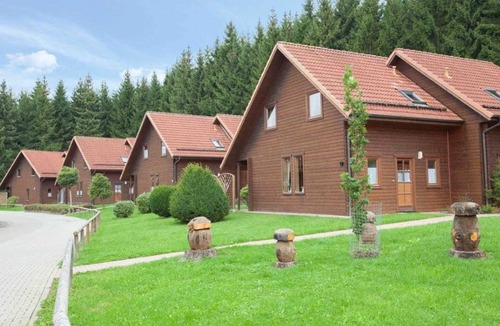 Rotacker Apartment | HAS-49 Log cabin, 4-5 pers., 65sqm - Naturerlebnisdorf Blauvogel (4)