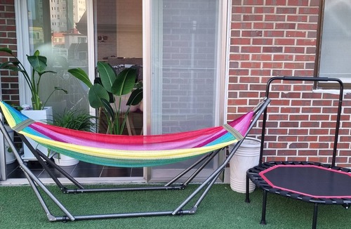 Hapjeong-dong Villa | Hongdae Hapjeong Roof Garden House w2BR 3BD Free WIFI Netflix Starbucks Capsule