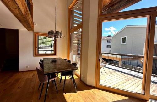 Tinzen Ski Chalet | Stylish chalet w/Sauna: Alpine escape