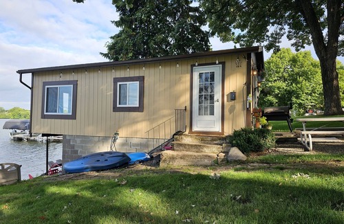 Faribault Cabin | Super spacious cabin. Simple layout and great views overlooking the lake!