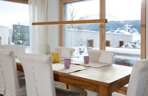 Grisons Apartment | Valmala holiday flat for 5 people and a family dog with fenced garden