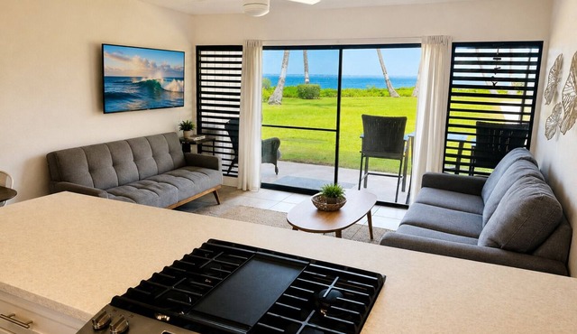 Beautifully Renovated Beachfront Condo