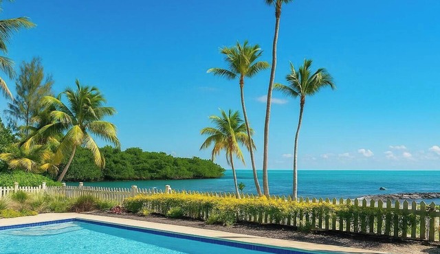 New - Oceanfront Estate - Private Beach - Heated Pool - Stunning