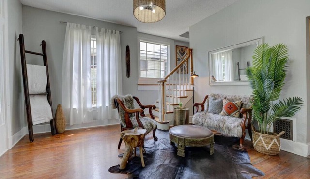 Tucker #1 Main House · Walk to Overton Square from your Historic Retreat