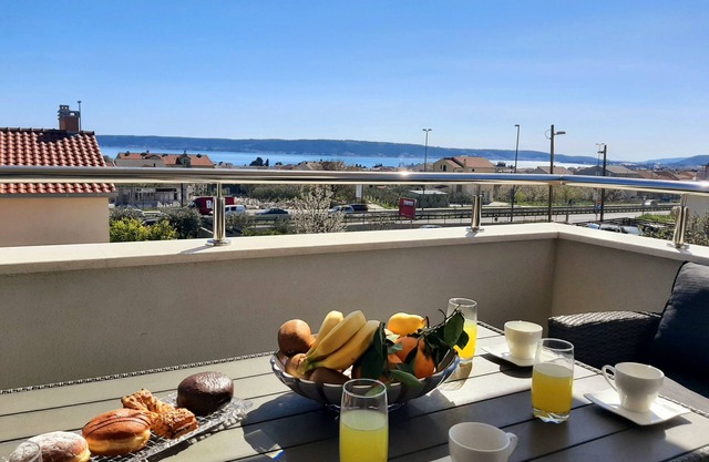 Villa Axioma 4-Star Luxury Villa apt with Sea View , seaview balcony