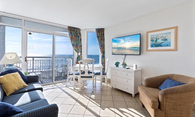 Myrtle Beach Apartment | Atlantica Resort Beachfront Condo on the Beach