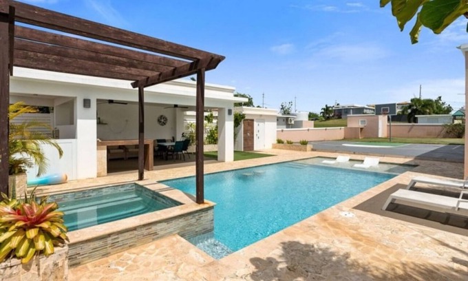 Isabela House | Private home in Isabela, PR with Basketball court, big pool with heated jacuzzi