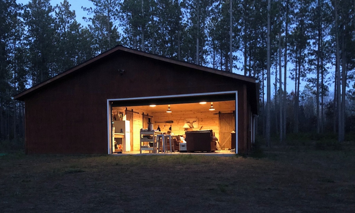 Pine County Cabin | The Gabin. Part garage, part cabin. All good.