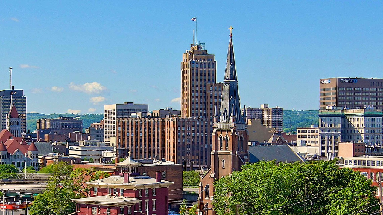 Photo of Buildings in Downtown Syracuse