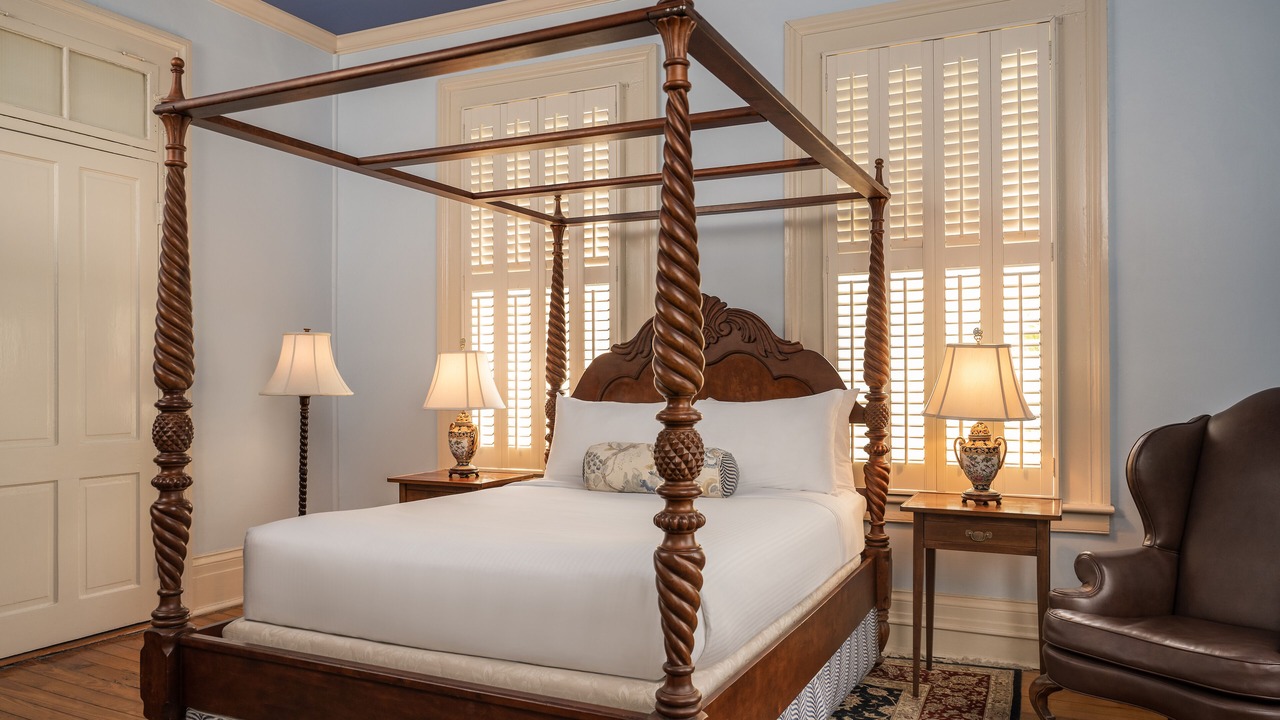 Photo of Bedroom in Charleston Historic District