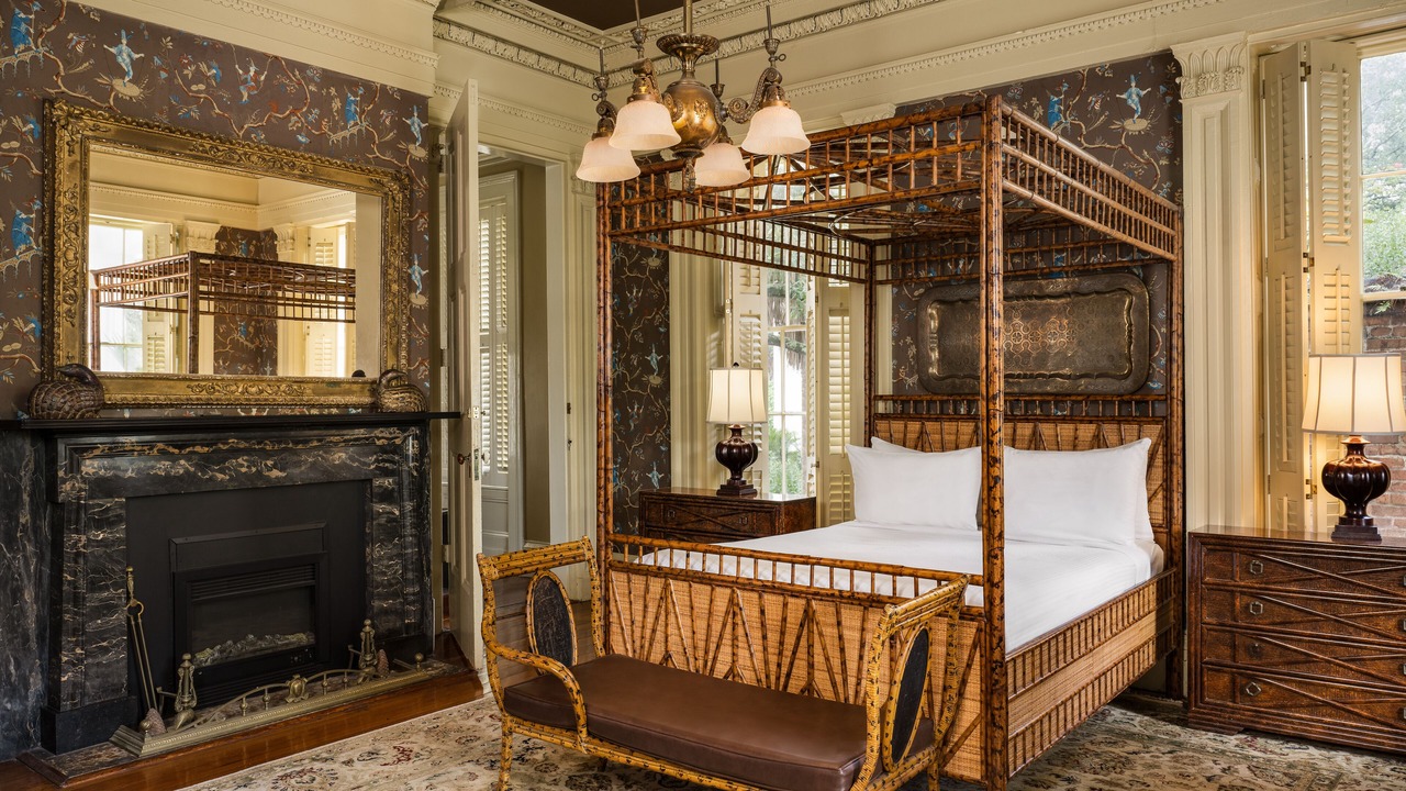 Photo of Bedroom in Charleston Historic District