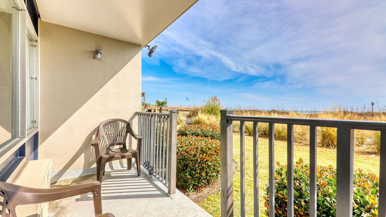 Photo of Patio Balcony in Cherry Grove Beach