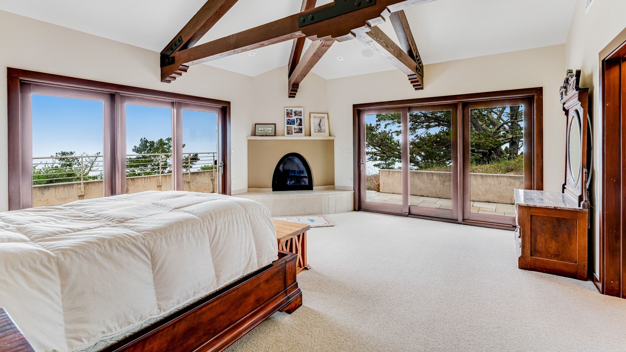 Photo of Bedroom in Carmel Highlands