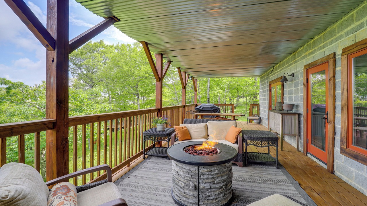 Photo of Patio Balcony in Beech Mountain