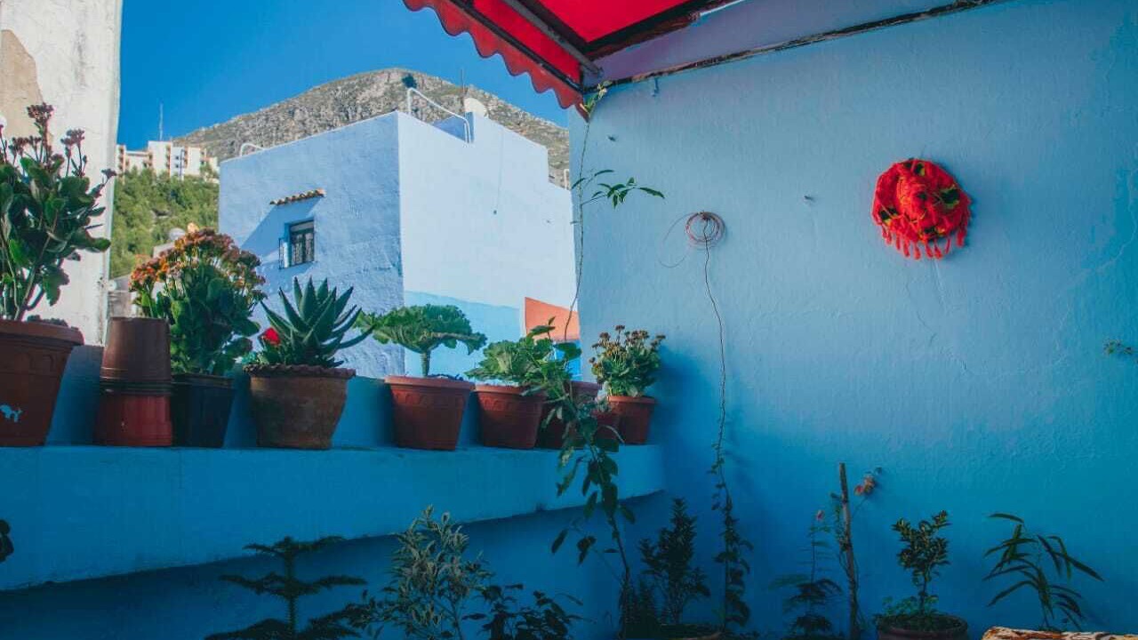 Photo of Patio Balcony in Medina of Chefchaouen