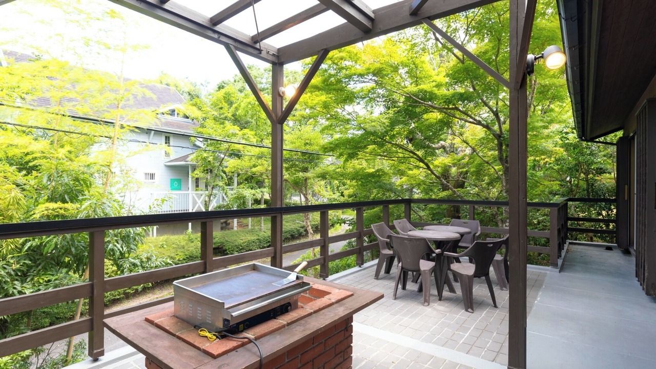 Photo of Patio Balcony in Yufuin Onsen