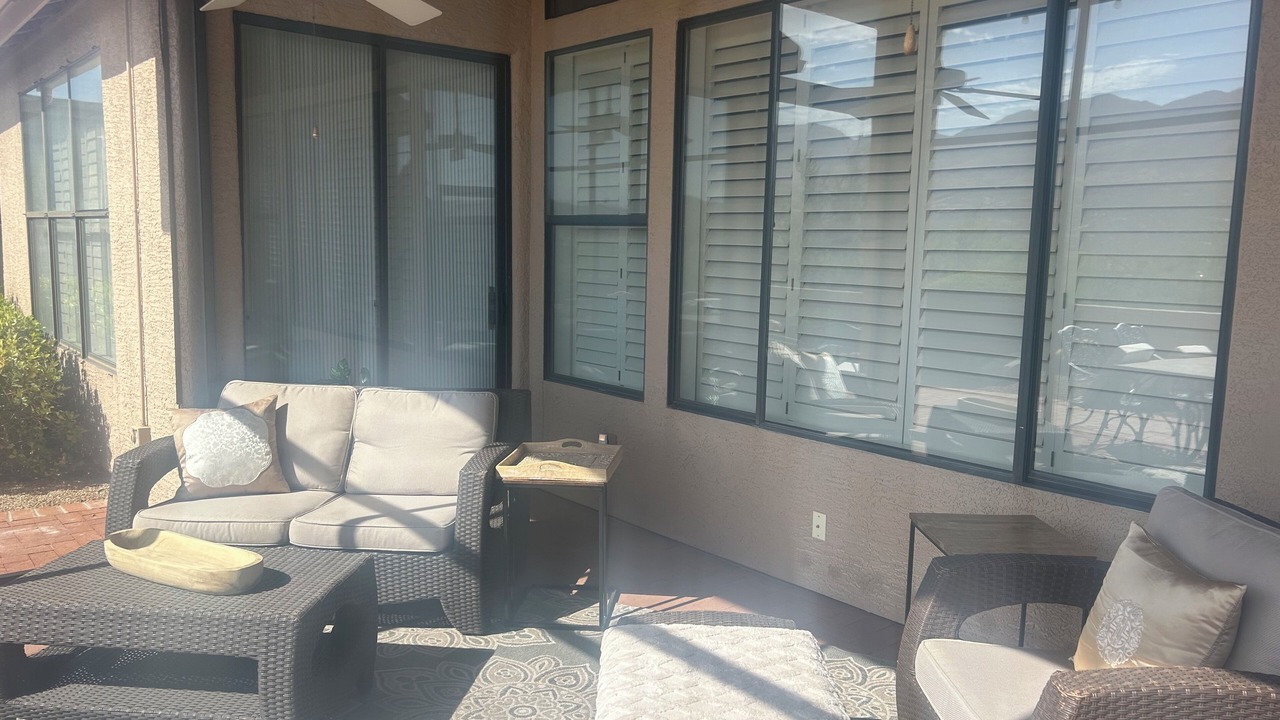 Photo of Patio Balcony in Saddlebrooke