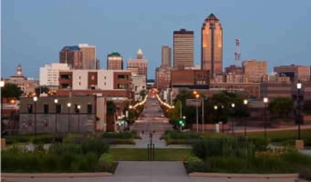 Photo of Buildings in Downtown Des Moines