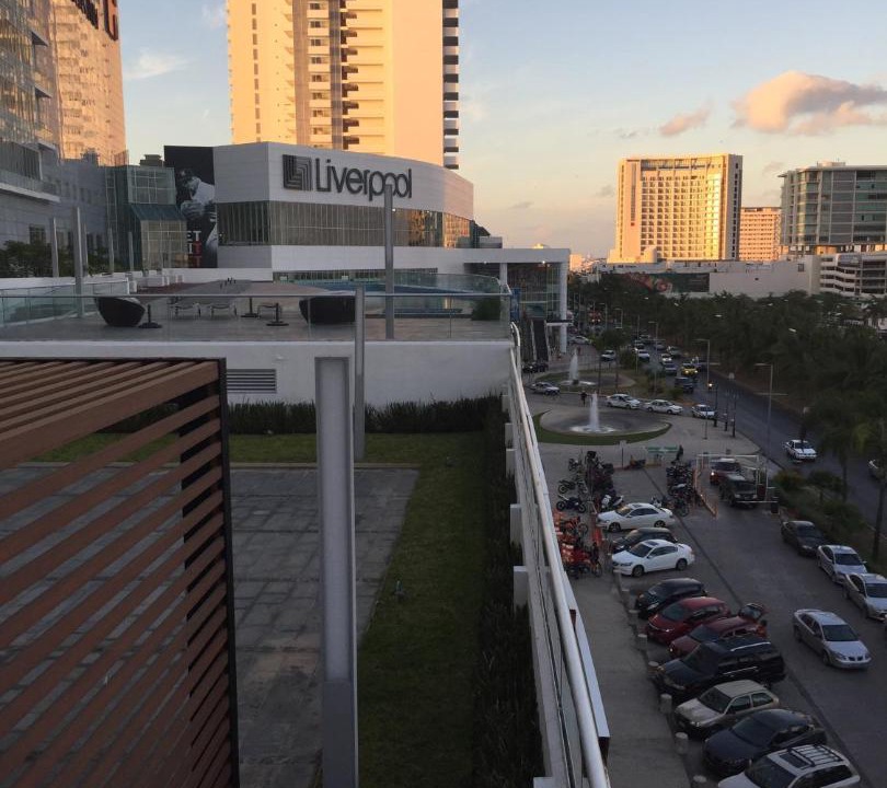 Photo of Buildings in Downtown Cancun